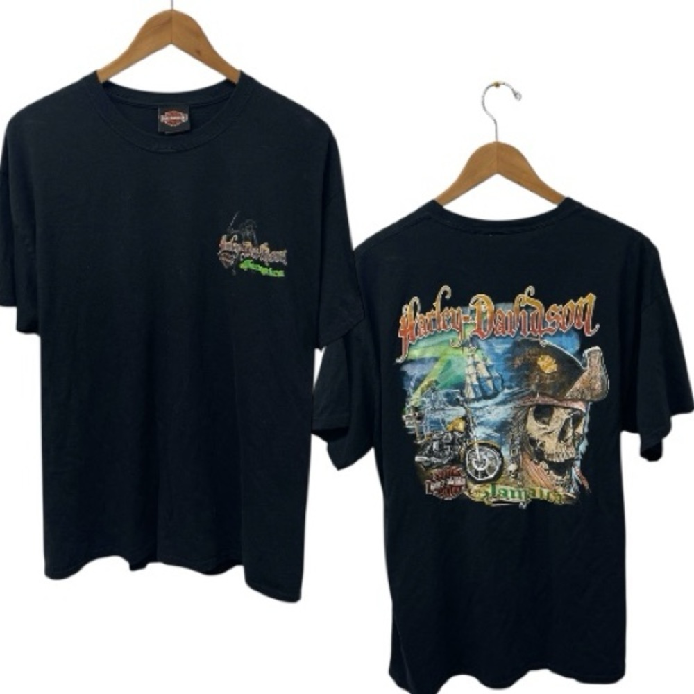 TS160 Men’s Harley-Davidson Motorcycles Jamaica Island Biker T Shirt XL